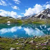 Sheosar Lake (partially in Skardu District)